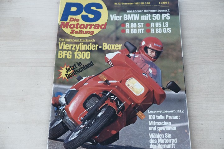 Deckblatt PS Sport Motorrad (12/1982)